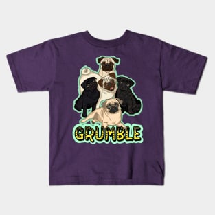 Pug Grumble Kids T-Shirt